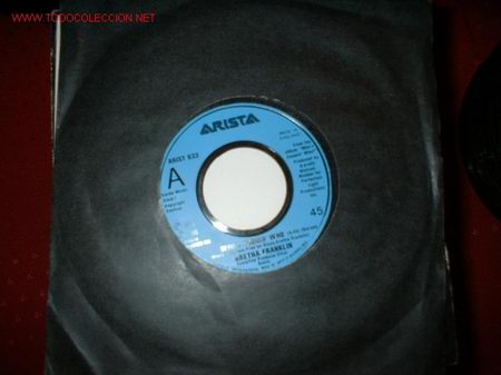 Discos de vinilo: Disco Single ARETHA FRANKLIN-IMPORTACION INGLESA